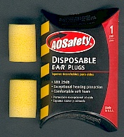 AO Safety EAR PLUGS Oordoppen Gehoorbescherming verpakking 10 paar